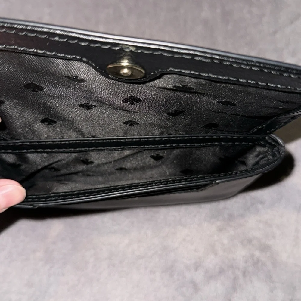 Kate Spade New York Greene Street Karlee Leather Crossbody - Black‎